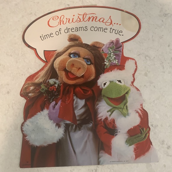 Vintage assortment of Muppet Holiday Posters and stickers. - Picture 6 of 11